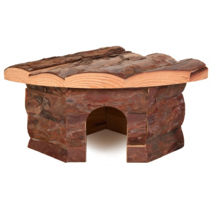 Кутовий будиночок для гризунів TRIXIE - Jesper , 21 x 10 x 15/15 см, для: миші, хом'яки